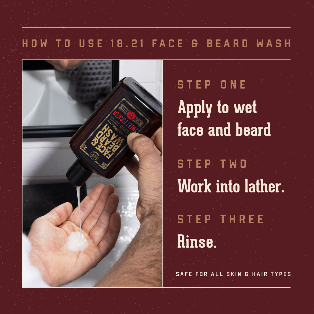 Face and Beard Wash