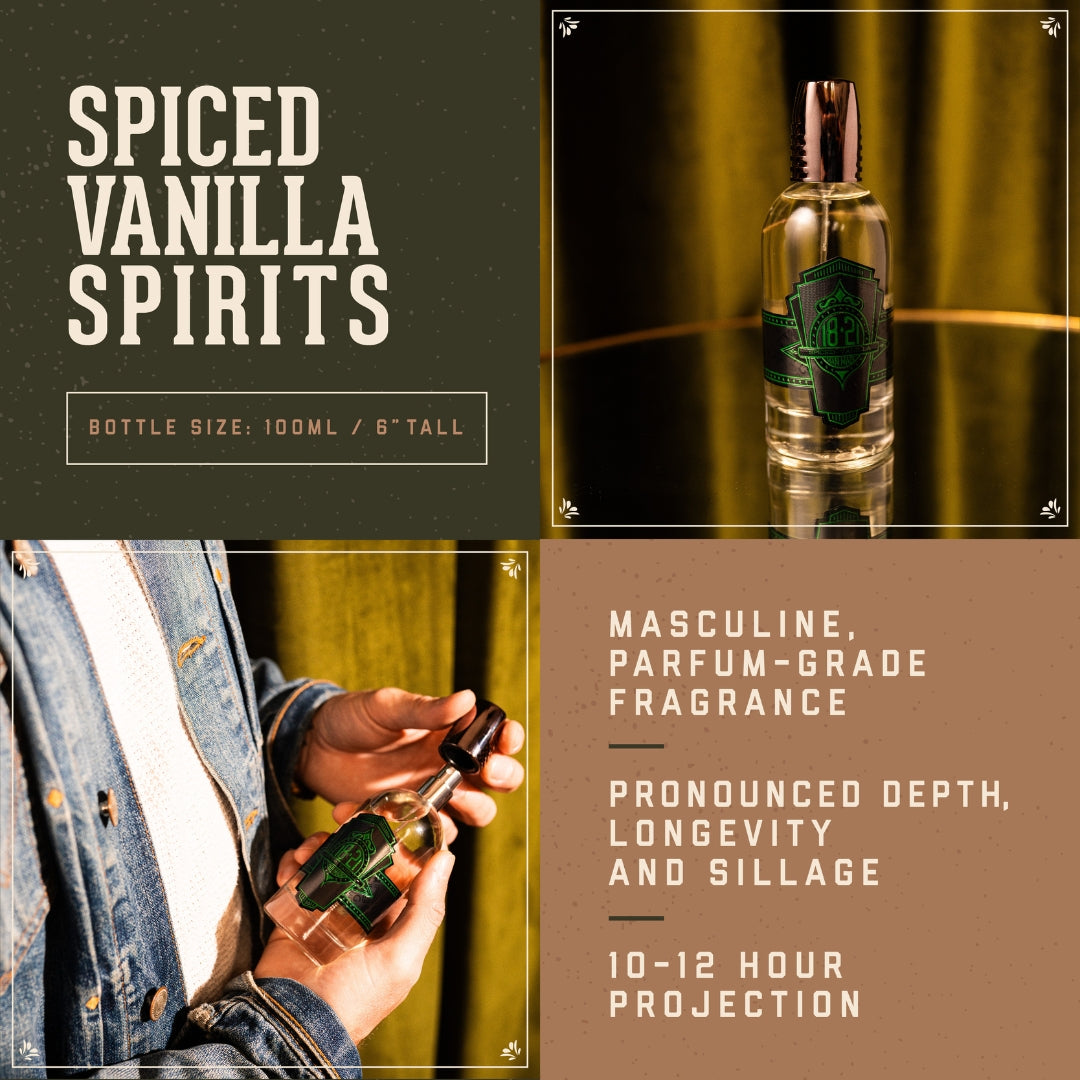 Spiced Vanilla Spirits Cologne