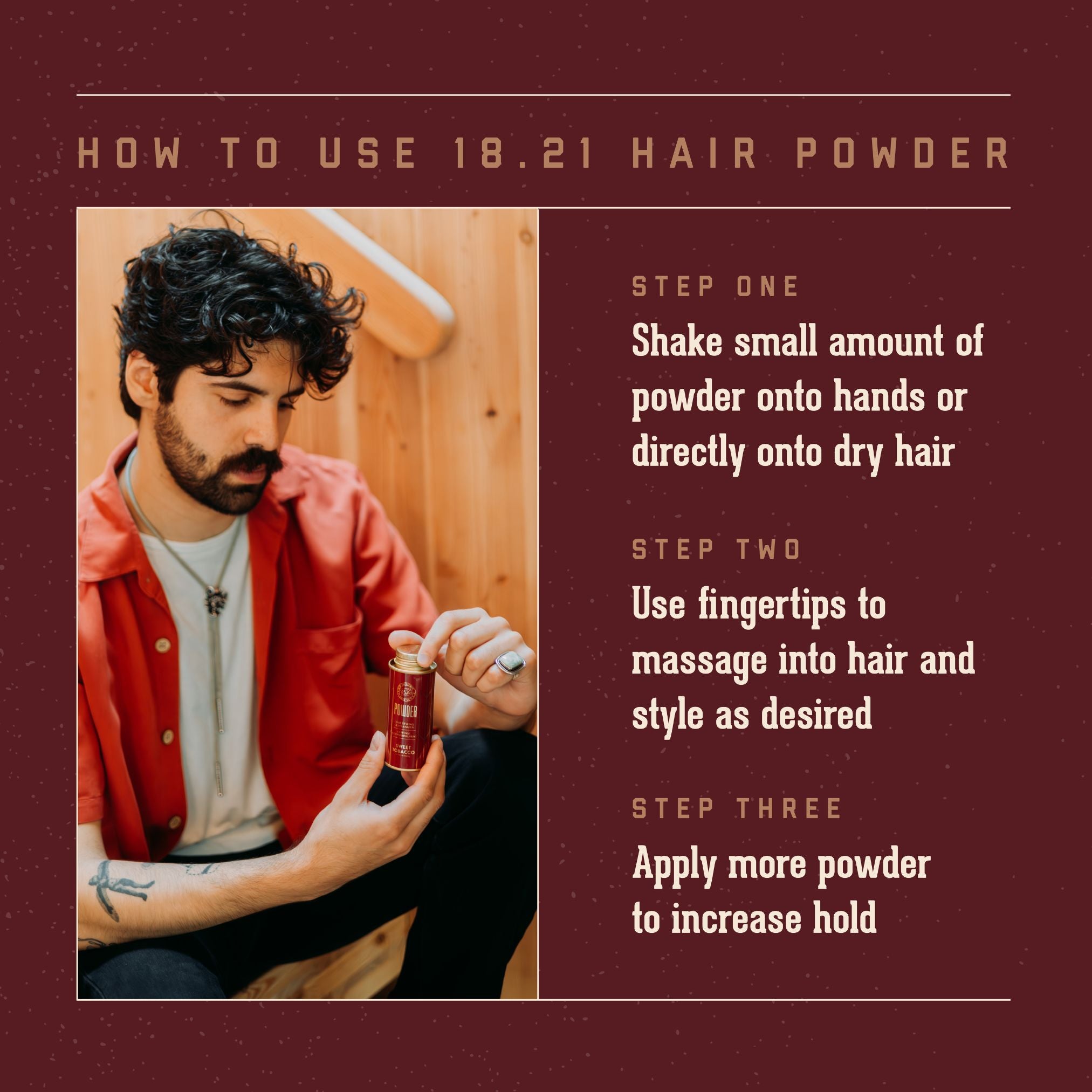 Hair Powder - Sweet Tobacco