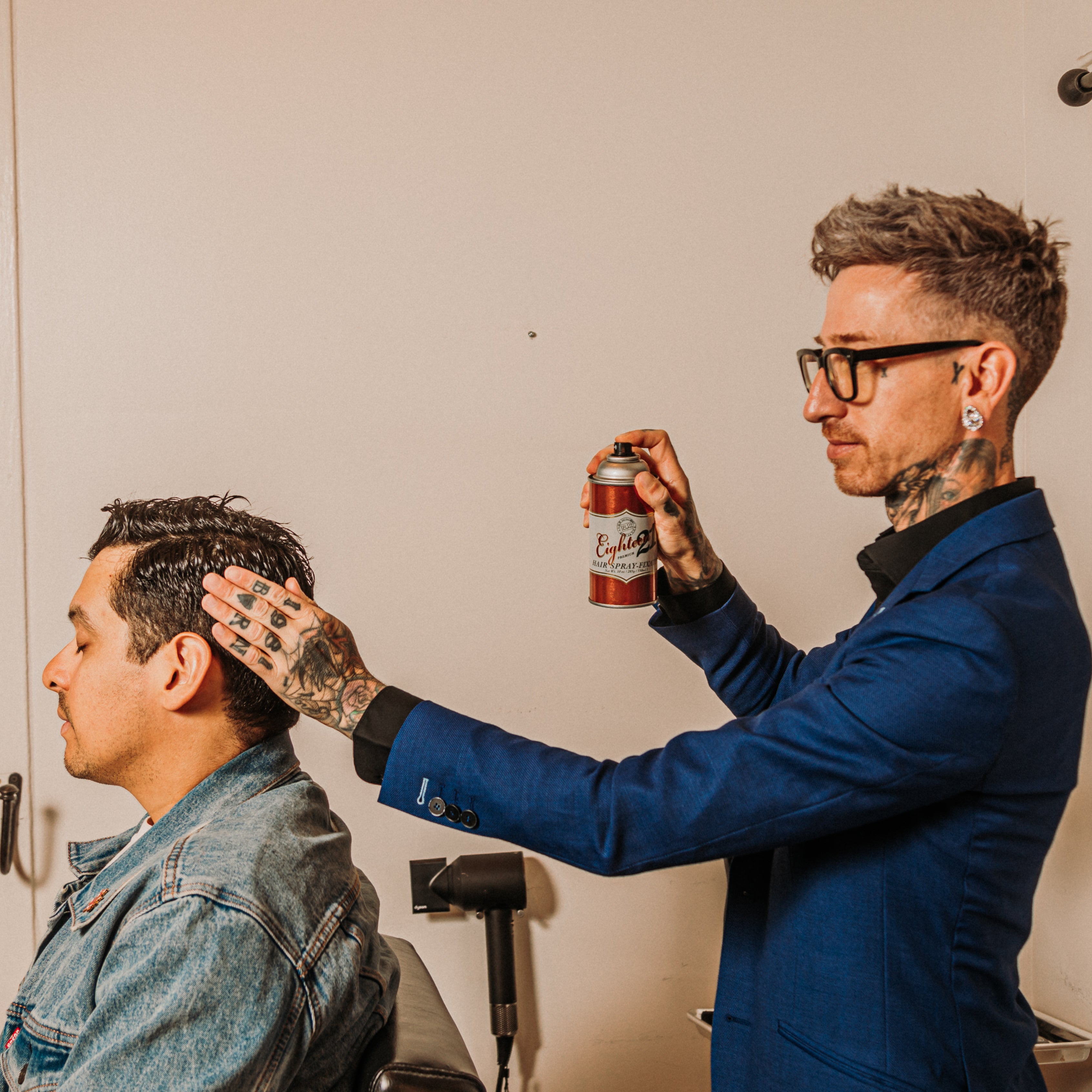 18.21 Man Made Hair Spray Styling Lifestyle image