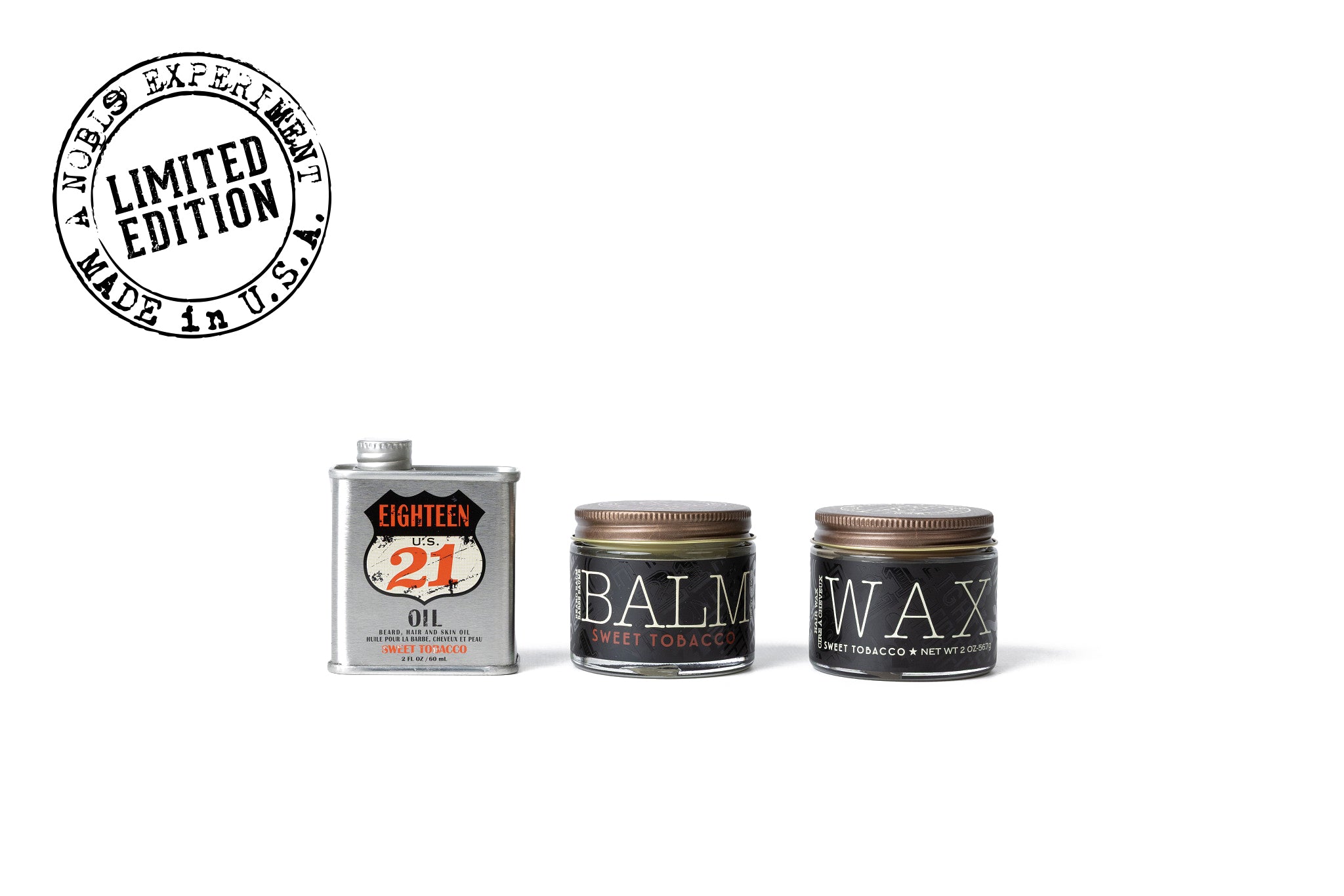 No Shave November Kit- Sweet Tobacco