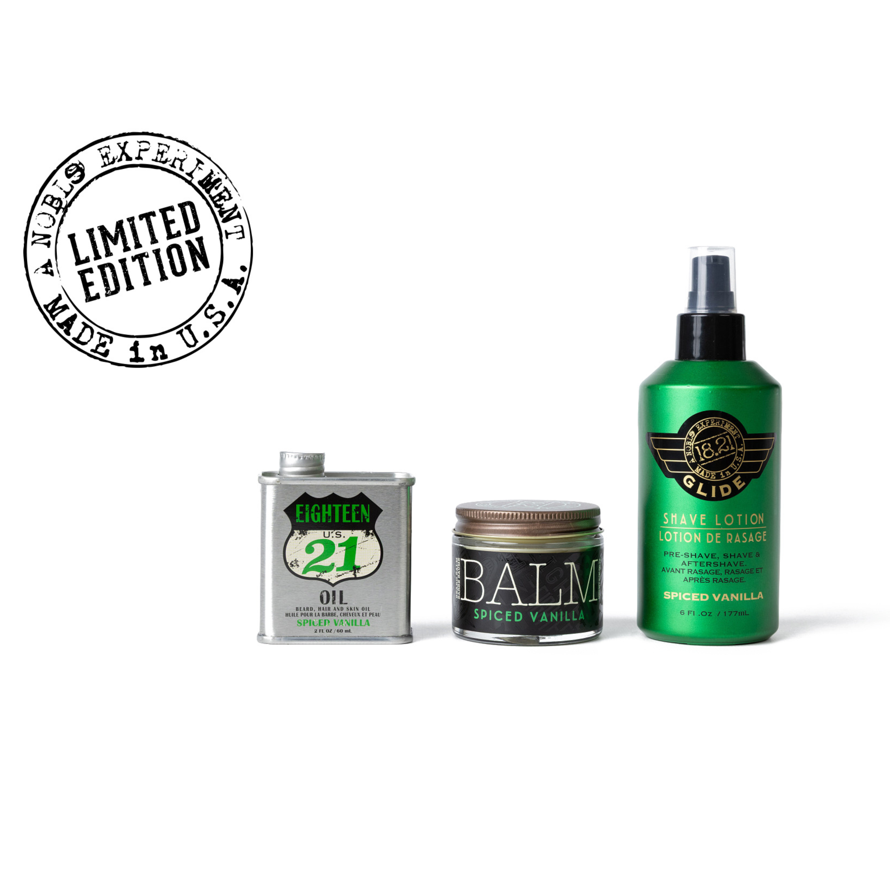 No Shave November Kit- Spice Vanilla