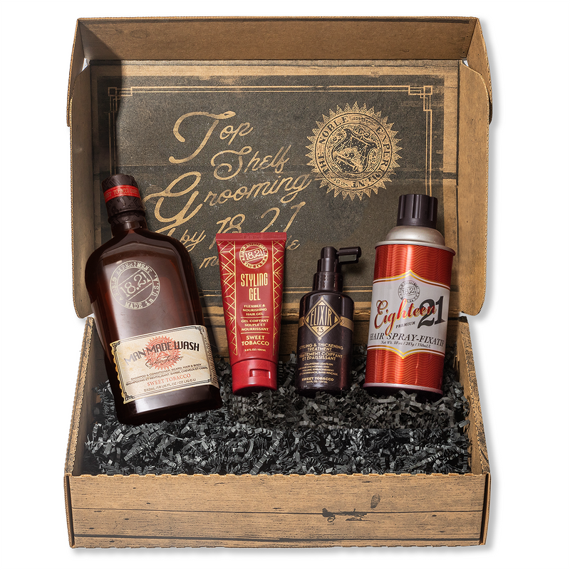 Father's Day Hair Care Giftset Bundle - Sweet Tobacco