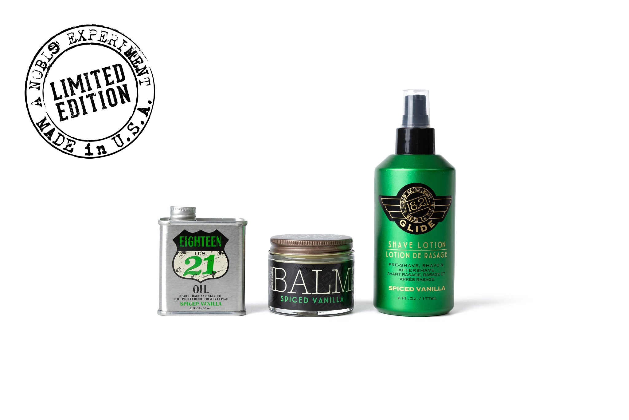 No Shave November Kit- Spice Vanilla