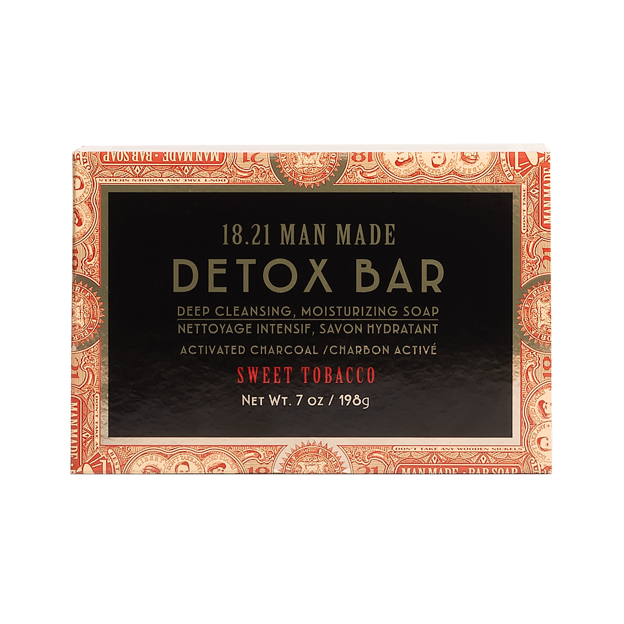 18.21 Man Made Detox Bar in Sweet Tobacco Scent