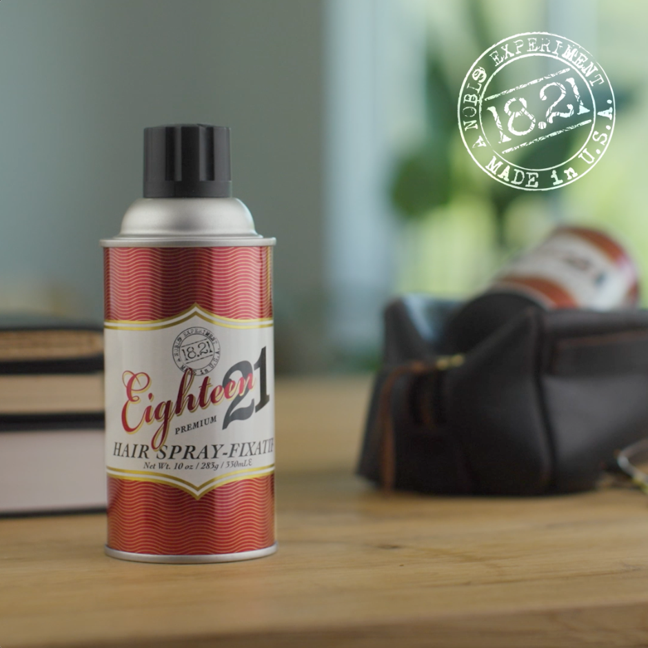 18.21 Man Made Hair Spray Video