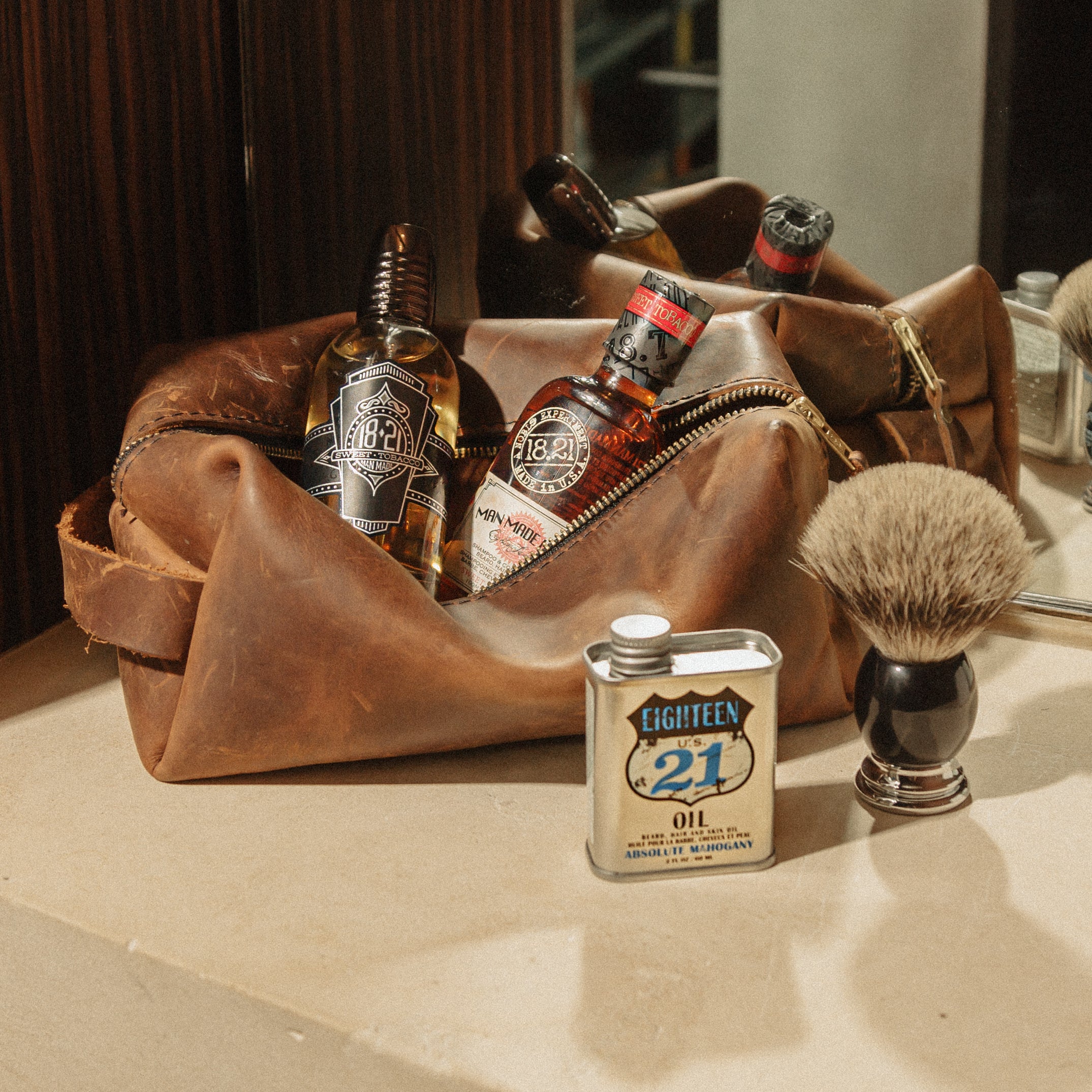 Sweet Tobacco Man Made Wash Travel 3.4oz